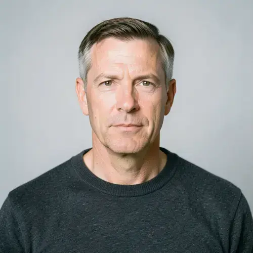 Portrait of Marcus Webb, operations director at Harborline Capital