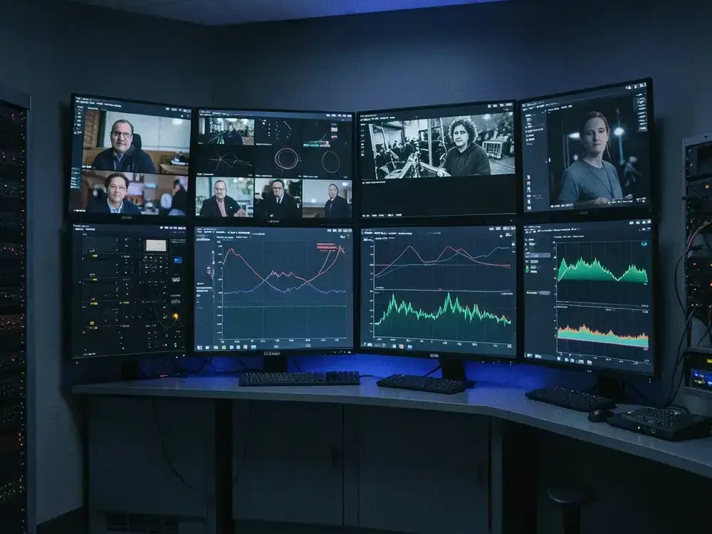 Media streaming infrastructure control room