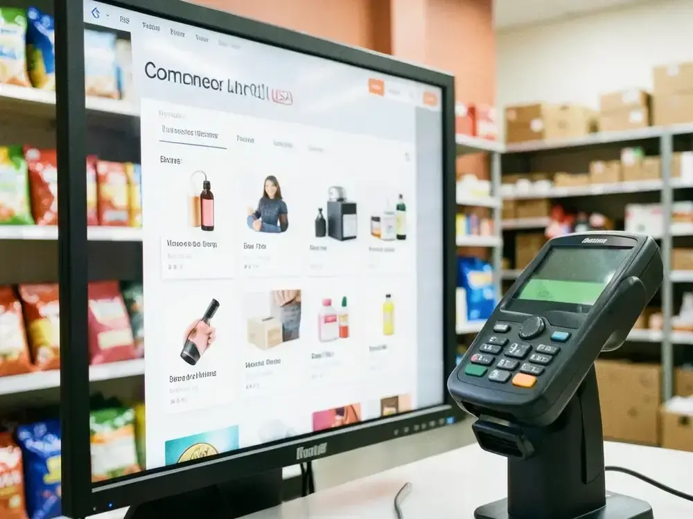 Retail commerce platform running on multiple devices